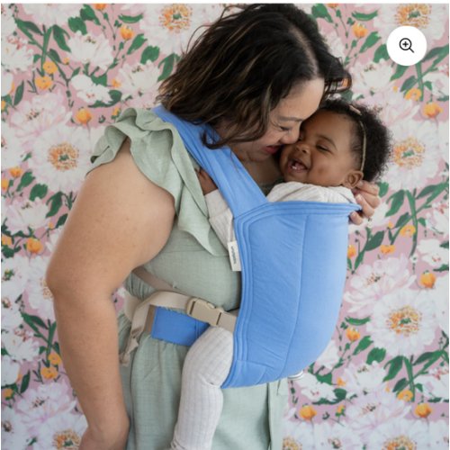 Belle Lark Baby Carrier (10-45 lbs) | Cornflower Blue | hope&plum