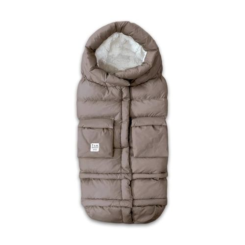 7AM Enfant Stroller Blanket 212 - Adjustable Baby Car Seat Zipped Blanket for Babies Winter, Unisex Multi Purpose Fleece Lined Warm Hooded Toddler Footmuff Water Repellent | (6M - 4T)