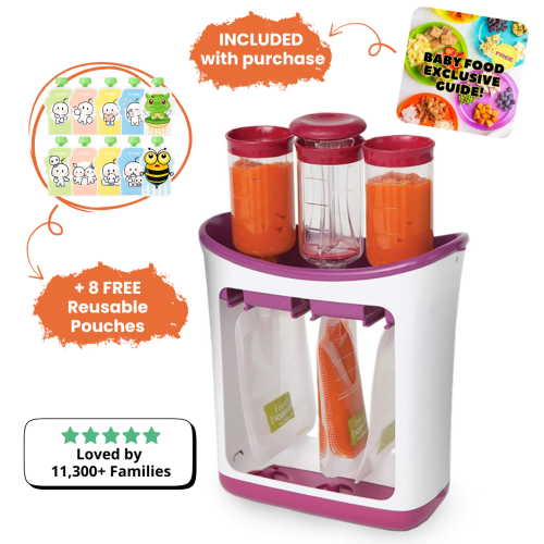 Peazy Pouch Homemade Pouch Maker – Fresh Baby Food in Seconds - Homemade Pouch Maker – Fresh Baby Food in Seconds