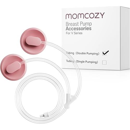 Momcozy Replacement Tubing of Double Pumping Only for Momcozy V1 Pro/V2 Pro. Original V1 Pro/V2 Pro Breast Pump Replacement Accessories, 1 Pack