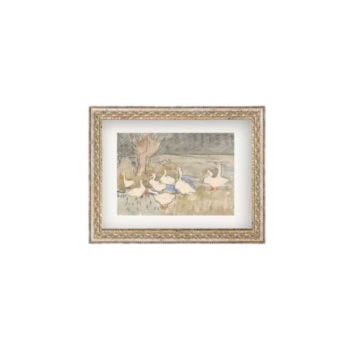 Spring Geese Framed Picture