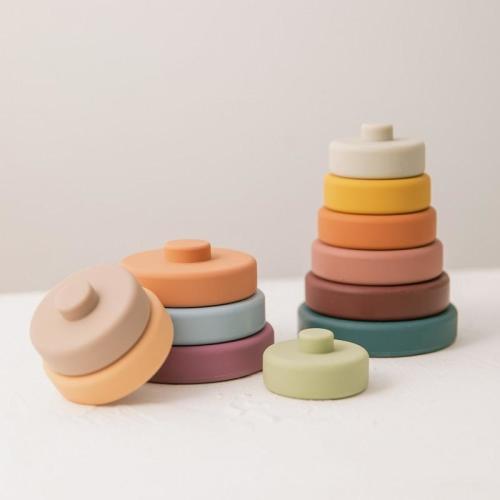 Rainbow Silicone Stacking Toy
– Jabaloo