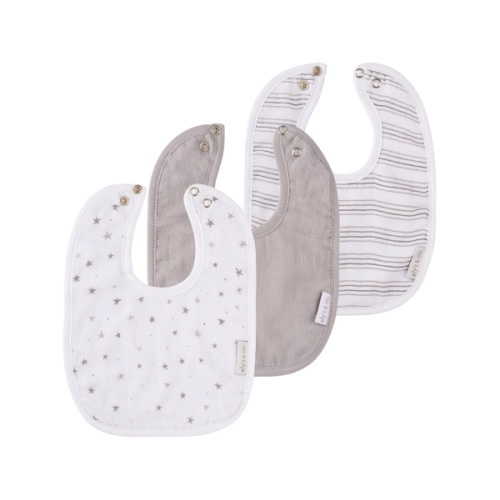 3 Pack Muslin Terry Bibs – Ely's & Co.
