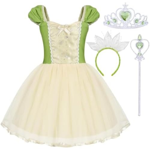 COTRIO Baby Girls Princess Costume Toddler Halloween Dress Up Infant Outfit