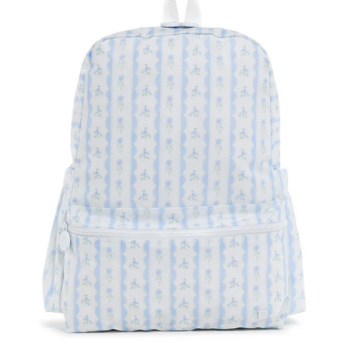 Backpack - Ribbon Floral Blue