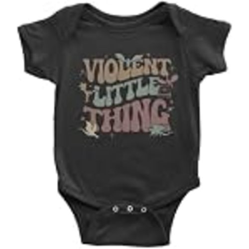Violent Little Thing Dragon Infant One-Piece Bodysuit, Soft Cotton