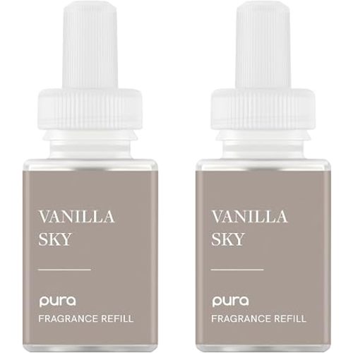 Pura Home Diffuser Refill, 2 Pack, Vanilla Sky