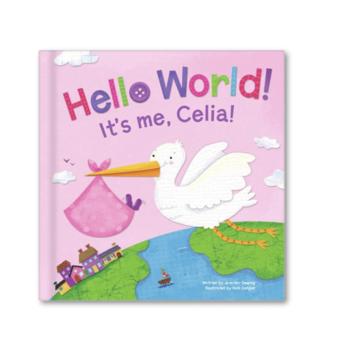 Hello World Personalized Book - Pink | I See Me!