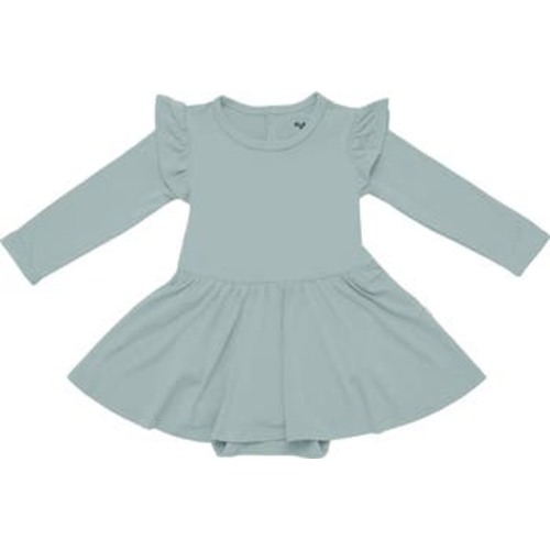 Glacier Long Sleeve Skirted Bodysuit