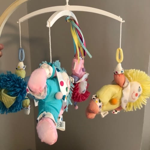 Dolly Baby Clown Mobile