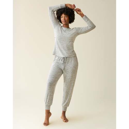 CozyKnit Nursing Pajama & Lounge Set | Grey Heather - Kindred Bravely