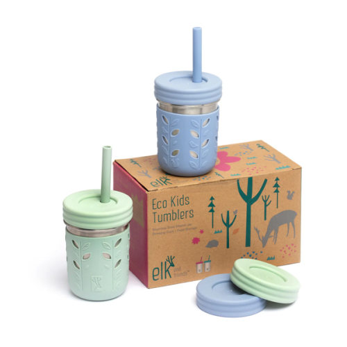 Elk & Friends Stainless Steel 10oz Drinking Tumblers + Food Storage