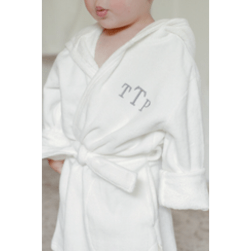 Tan Puppy Hooded Baby Bath Wrap