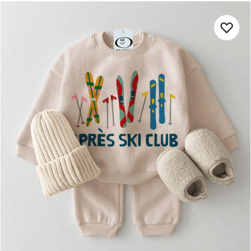 Apres ski baby outfit