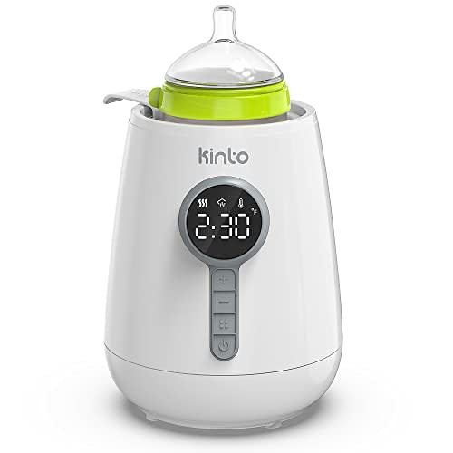 Baby Bottle Warmer for Breastmilk and Formula, Fast Bottle Warmer with Adjustable Timer, Keep Warm Mode, Breast Milk Defroster