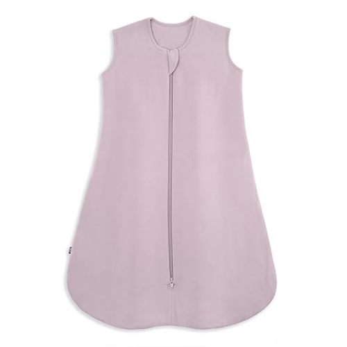 HALO SuperSoft Bamboo Wearable Blanket 1.5 TOG – Buttery Soft, Plush Baby Sleep Sack for Newborns, Infants & Toddlers, Hip-Healthy Design, Machine Washable, 6-12 Months, Medium, Mauve