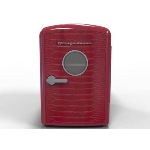 Frigidaire 9 Can Crocodile Retro Beverage Freestanding Mini Refrigerator