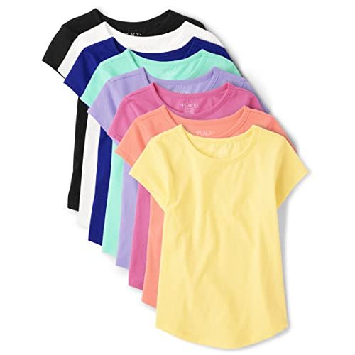 The Children's Place Girls Short Sleeve High Low Tee