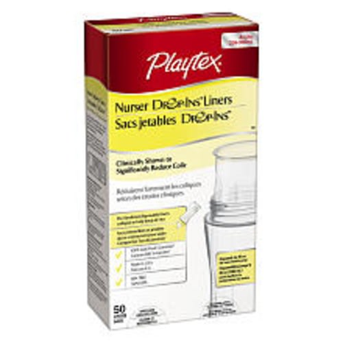 Playtex Drop-Ins Pre-Sterilized Disposable Liners 8-10 OZ: 50 Count