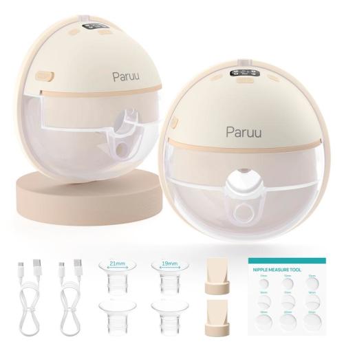 Paruu Hands Free Breast Pump P16, Wearable Breast Pump Electirc - TikTok Shop