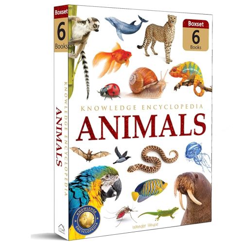 Animals: Collection of 6 Books: Knowledge Encyclopedia For Children (Box Set)