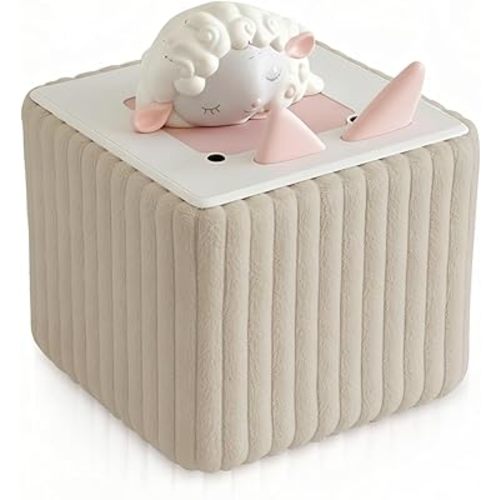 Hahafelt Plush Protective Cover Compatible with Toniebox Protective Sleeve Case for Toy Organizer Box