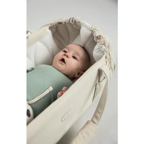 Najell SleepCarrier 5 Baby Lounger - Oat Beige- Safe Sleep- Naps on the go - Najell