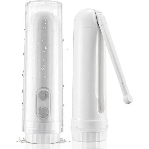 Portable Bidet for Travel Bidet Sprayer with Strong/ Soft 2 Pressure Options, Waterproof, 180° Adjustable Nozzle Handheld Bider for Postpartum Care Women Men Baby Cleaning