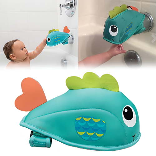 ACDANC Bathtub Faucet Cover For Baby Cap The Tap Bath Spout Cover Baby Bath Spout Cover Bath Tub Faucet Extender Protector Bathroom Faucet Protective Cover For Bath Tap Washable