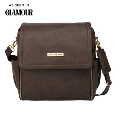 Boxy Backpack in Saddle