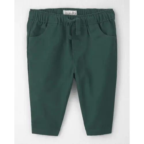 Baby Organic Cotton Baggy Twill Pants - Little Planet | Carter's