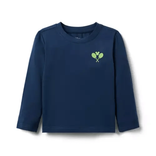 Boy Navy Disney Mickey Mouse Tennis Tee by Janie and Jack