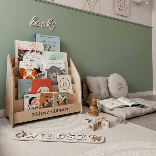 ❋ Front Facing Bookshelf ❋ Enjoy The Wood