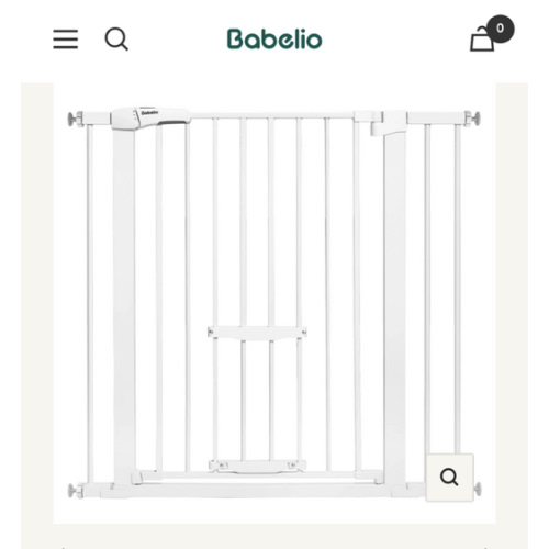 Baby Gate with Large Cat Door for Big & Chunky Cats | Babelio F7