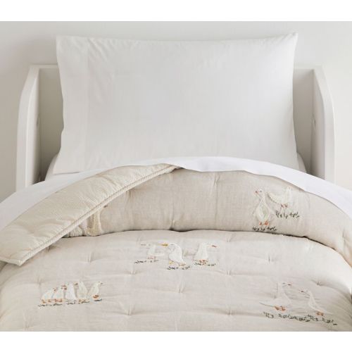 Darby Duckling Baby Quilt | Pottery Barn Kids