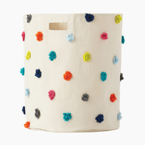 Pehr Pom Pom Storage Hamper - Multi Pom Pom