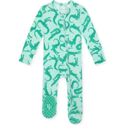 Smiles Zip Footie, 0-3M
