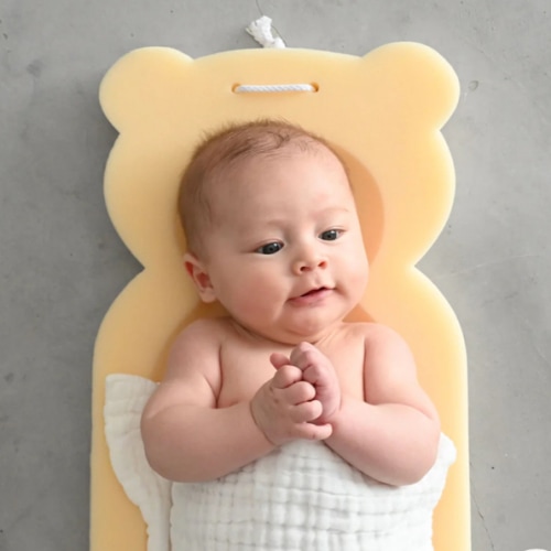 Baby bath sponge cushion