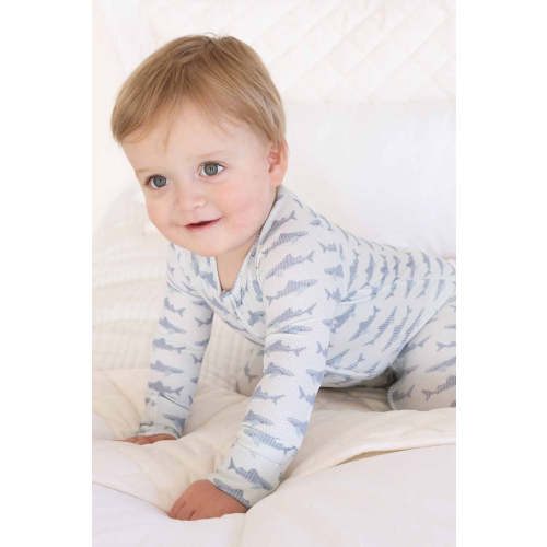Beachy Bamboo Waffle Convertible Zip Rompers