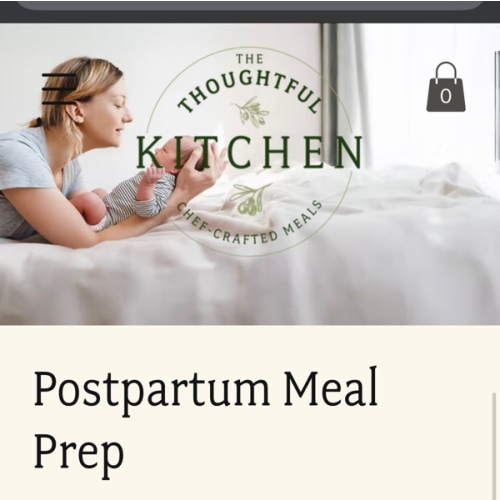 Postpartum Meal Fund - Local Chef