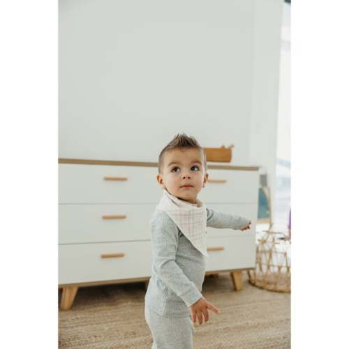 Bogey Baby Bandana Bibs - Copper Pearl | Maisonette