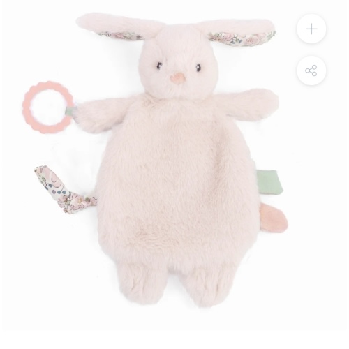 Rosie Bunny Silicone Teether Lovie