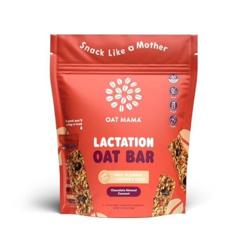 Oat Mama Lactation Bars - Chocolate Almond Coconut - 6.35oz/5ct