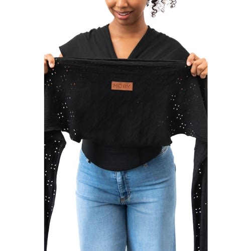Embroidered Eyelet Easy-Wrap Baby Carrier, One Size