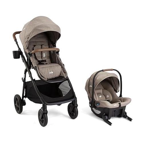Joie Baby, Ginger DLX Stroller and Mint Latch Car Seat, Travel System (Mocha)
