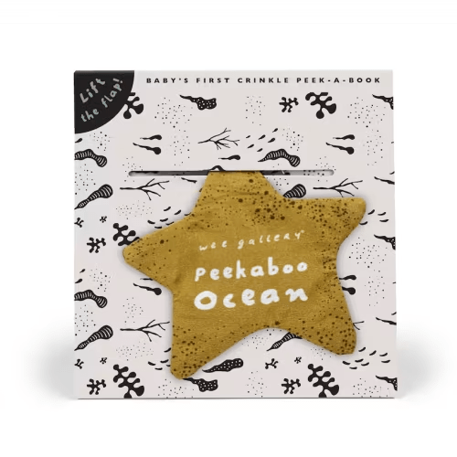 Peekaboo Ocean Crinkle Book