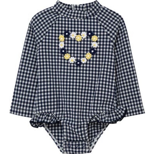 Gingham UPF 50+ One-Piece Rashguard