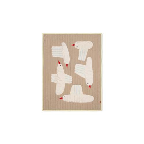 Bird Quilted Blanket by Ferm Living – Really Well Made