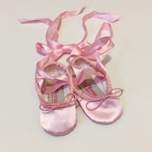 Pink Ballet Slippers Baby Shower Gift Idea Valentines Sugarplum Fairy Costume Girls Ballerina Shoes Child Photo Prop Toddler Birthday Outfit