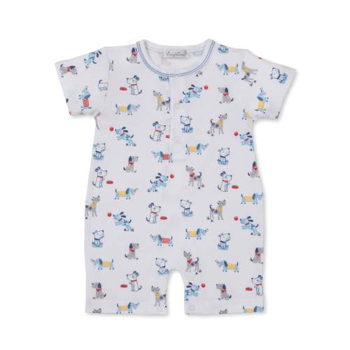 Puppy Patch Short Playsuit